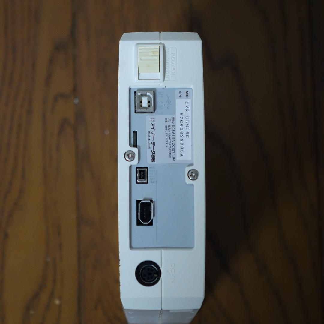 I-O DATA 外付けDVDドライブ DVR-UEM16C