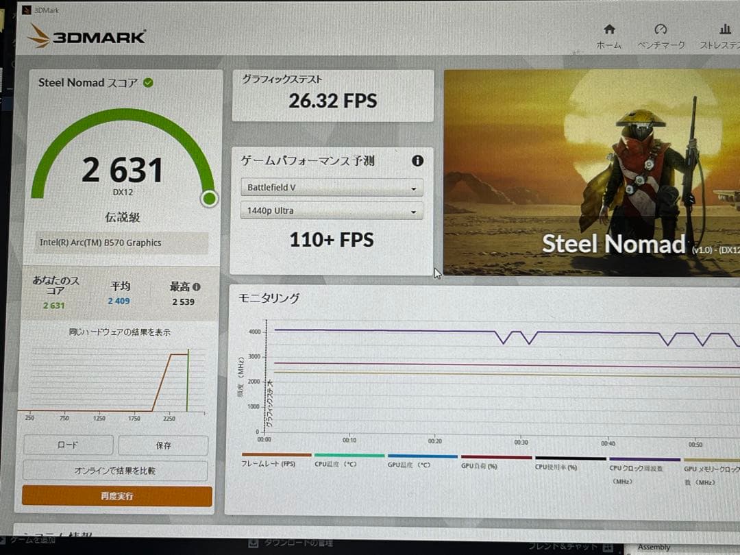 グラフィックボード・グラボ・ビデオカード intel arc sparkle B570 white