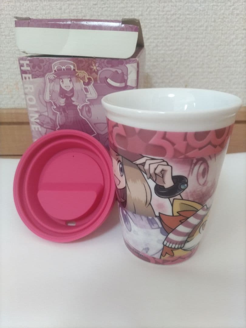 ポケットモンスター X Y 女主人公 セレナ フォッコ　クッション　タンブラー