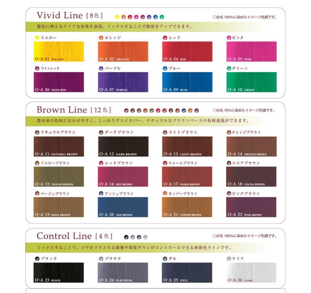 【napla】ケアテクトＯＧアシッドカラー62本プラスおまけ2本