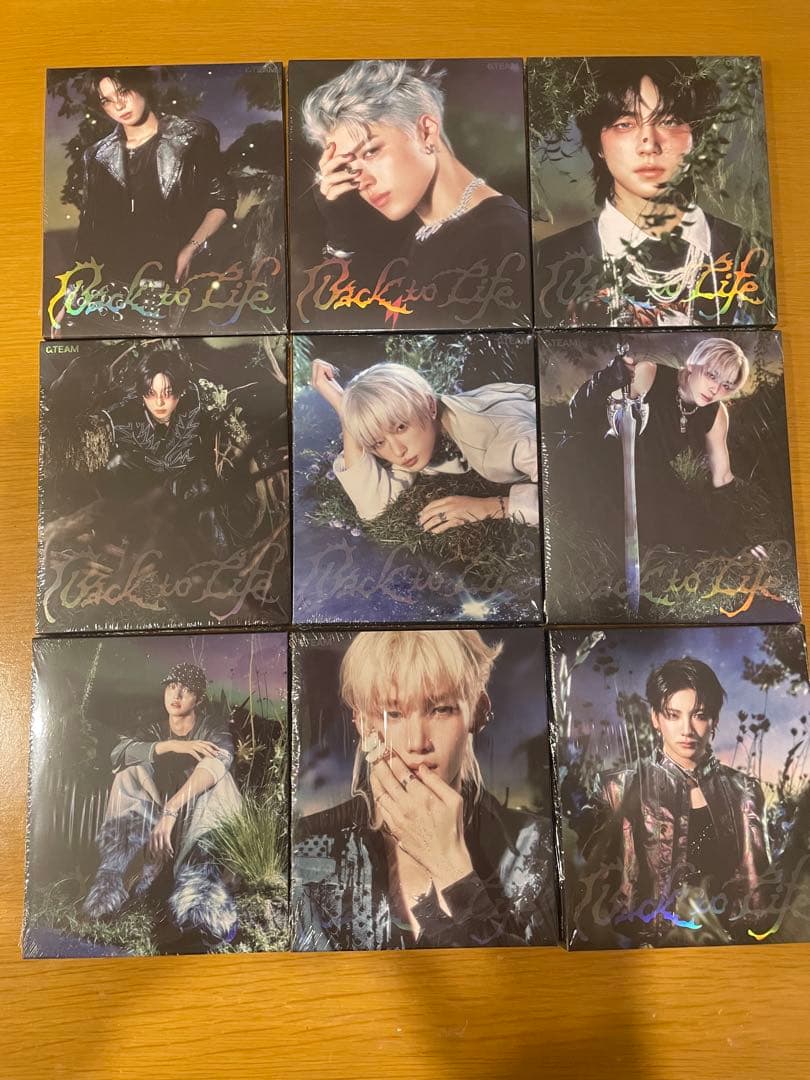 &TEAM KR 1st Mini Albumお見送り会参加券12形態フルセット