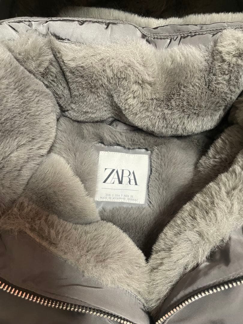 美品♡ZARA ダウンコート フード Aライン