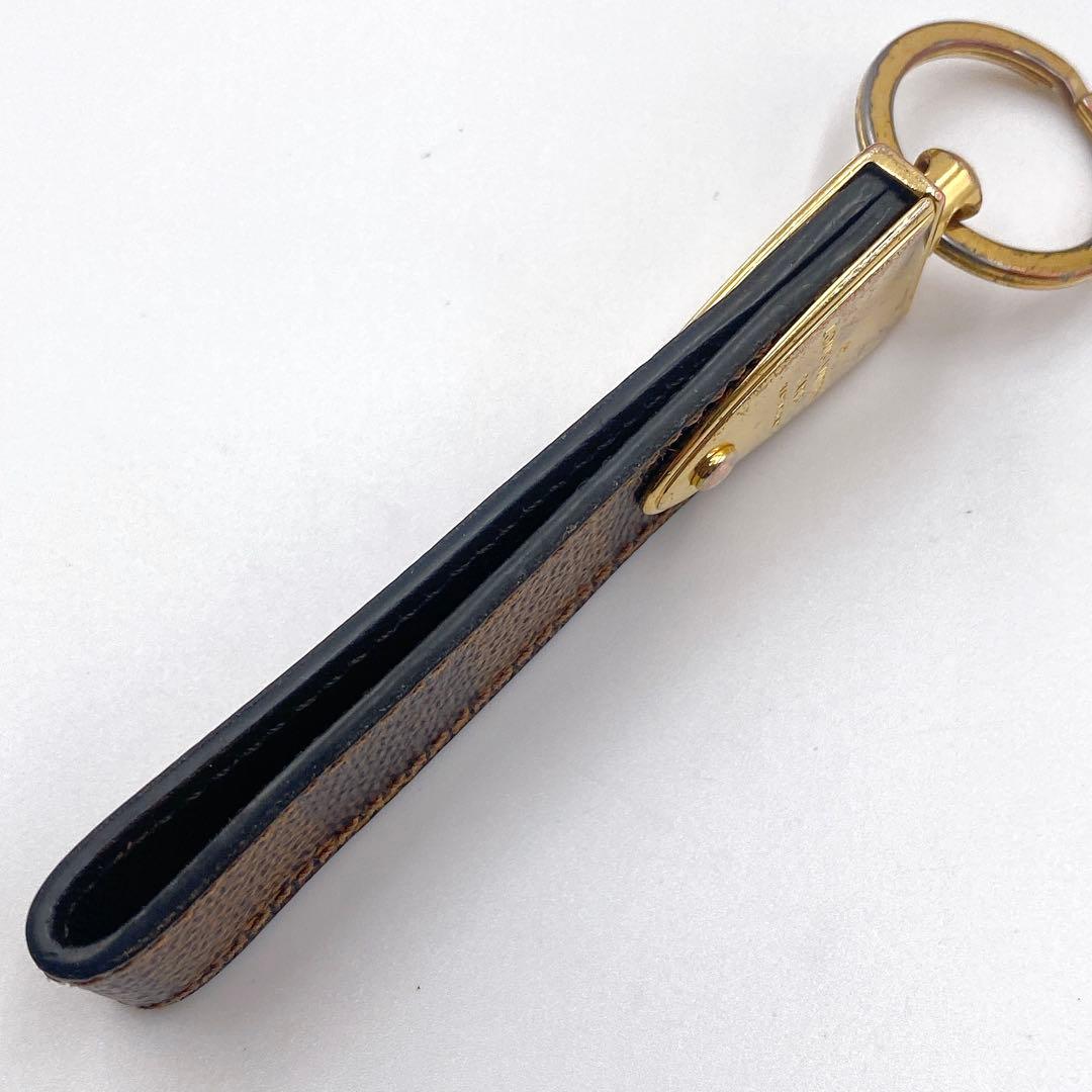 ルイヴィトン ダミエ ポルトクレ ドラゴンヌ キーホルダー キーリング