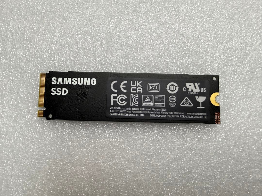 内蔵型SSD Samsung 990 PRO 4TB NVMe SSD