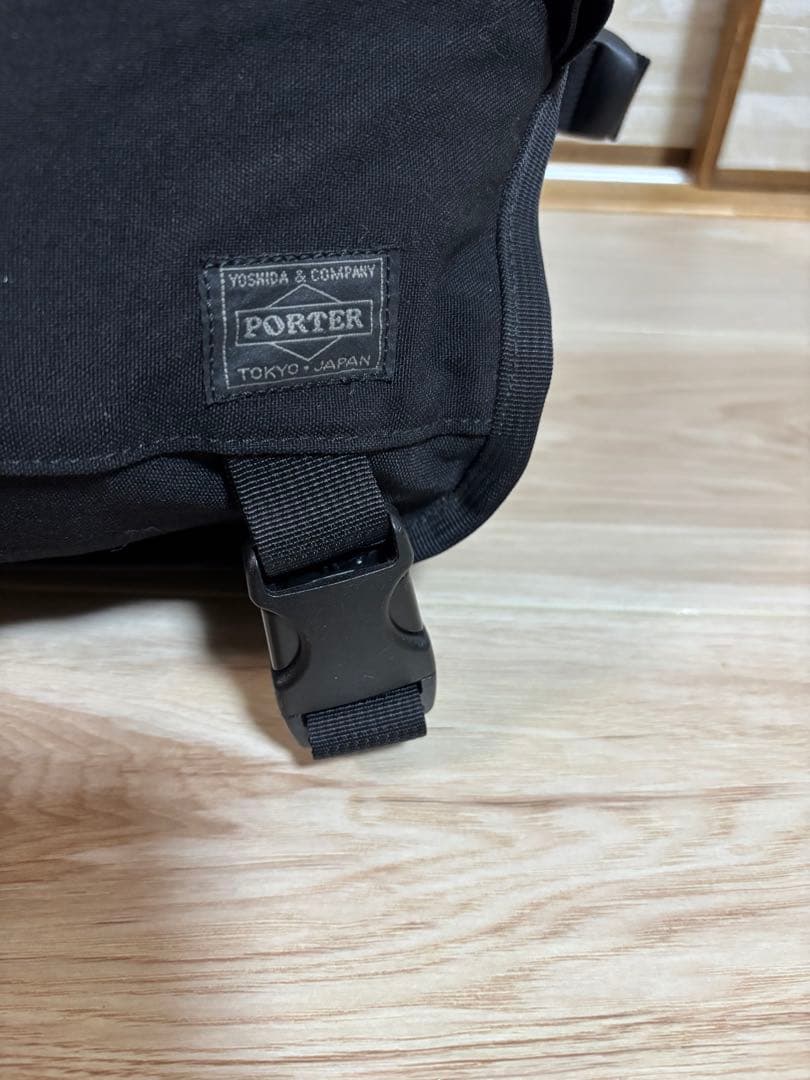 ポーター　クランカーズ　ボディバッグ　ウエストバッグ　ブラック　黒