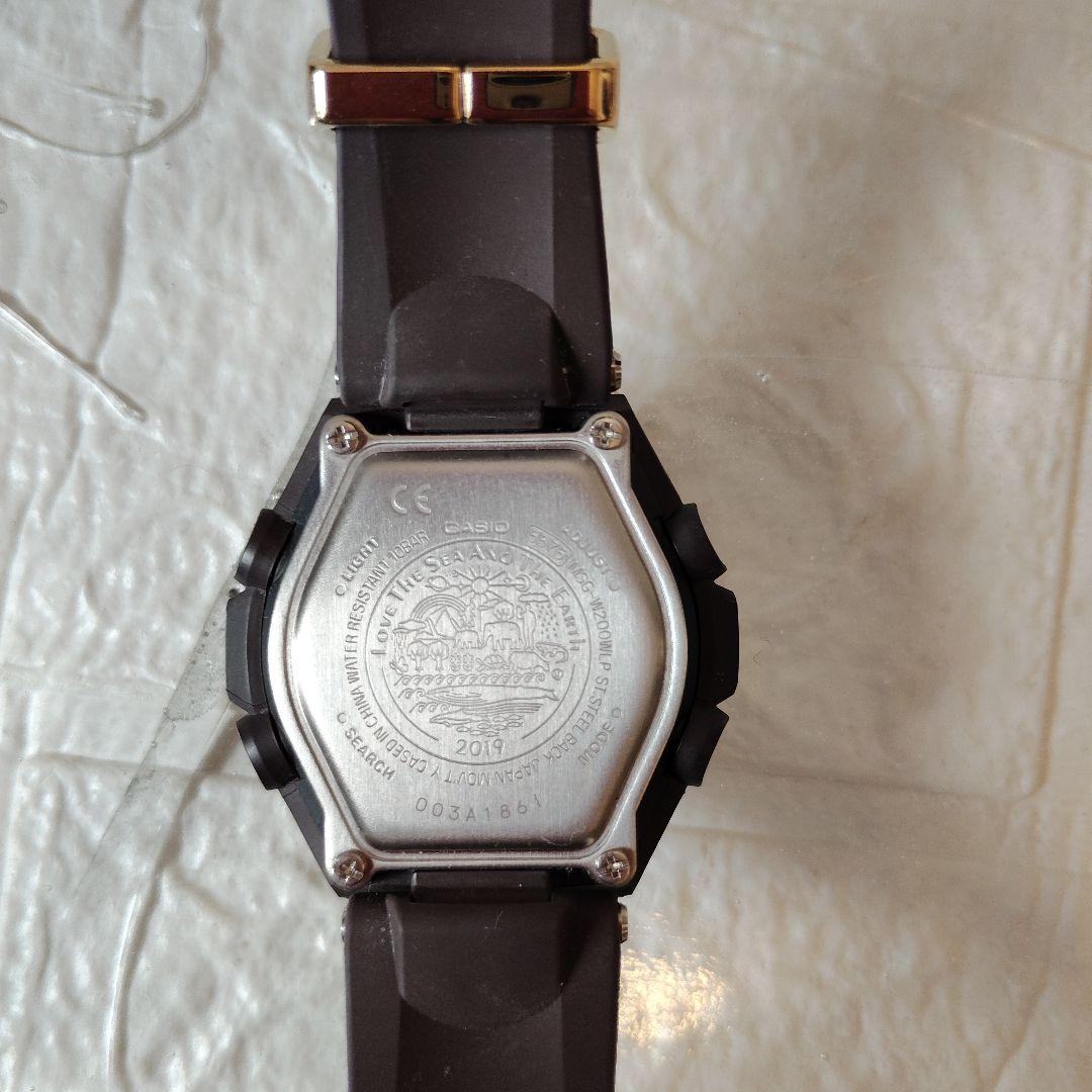 入手困難美品 MSG-W200WLP-5AJR レオパード柄 ヒョウ柄ソーラー