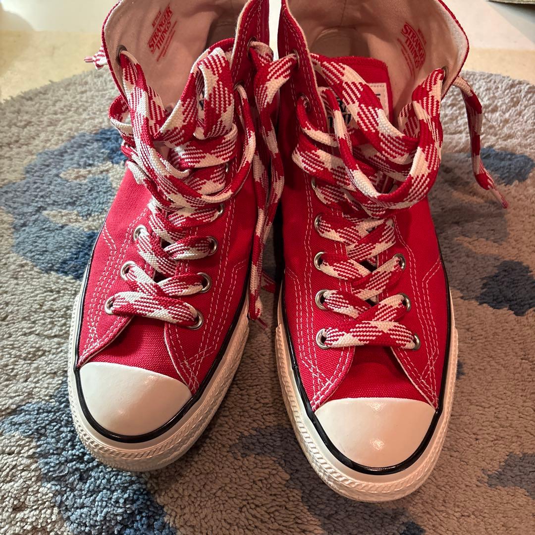 靴 CONVERSE STRANGERTHINGS 5 ALL STAR RED