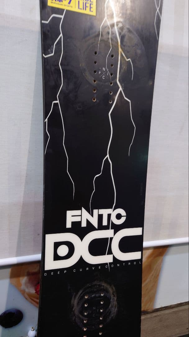 ＊FNTC DCC スノーボード153 22-23モデル エッジ89°WAX