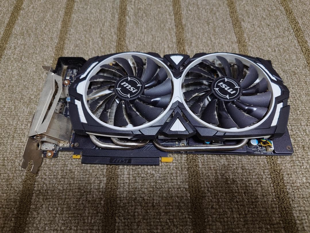 グラフィックボード・グラボ・ビデオカード MSI GeForce GTX 1080 ARMOR OC Edition