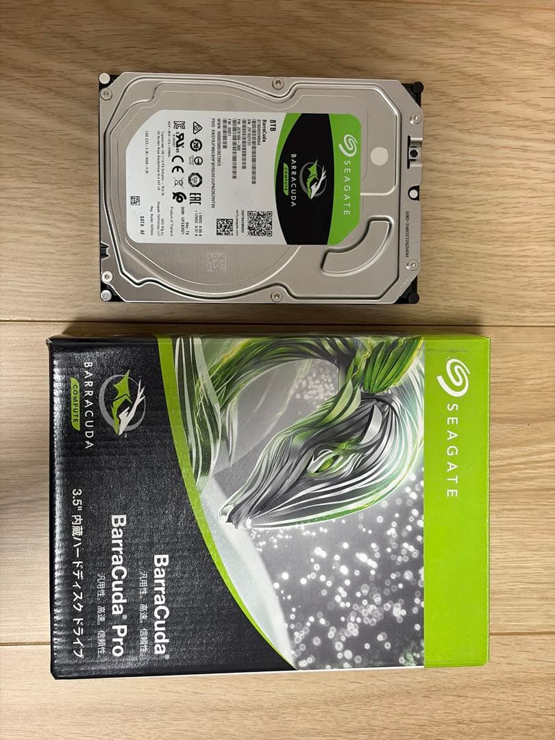 Seagate Barracuda 8tb 3.5インチ HDD