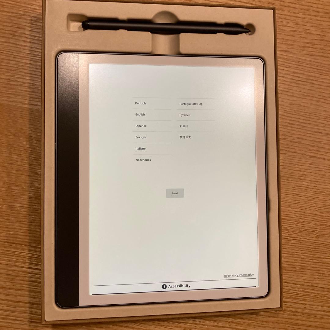 Kindle Scribe 本体 16GB プレミアムペン付き　タングステン