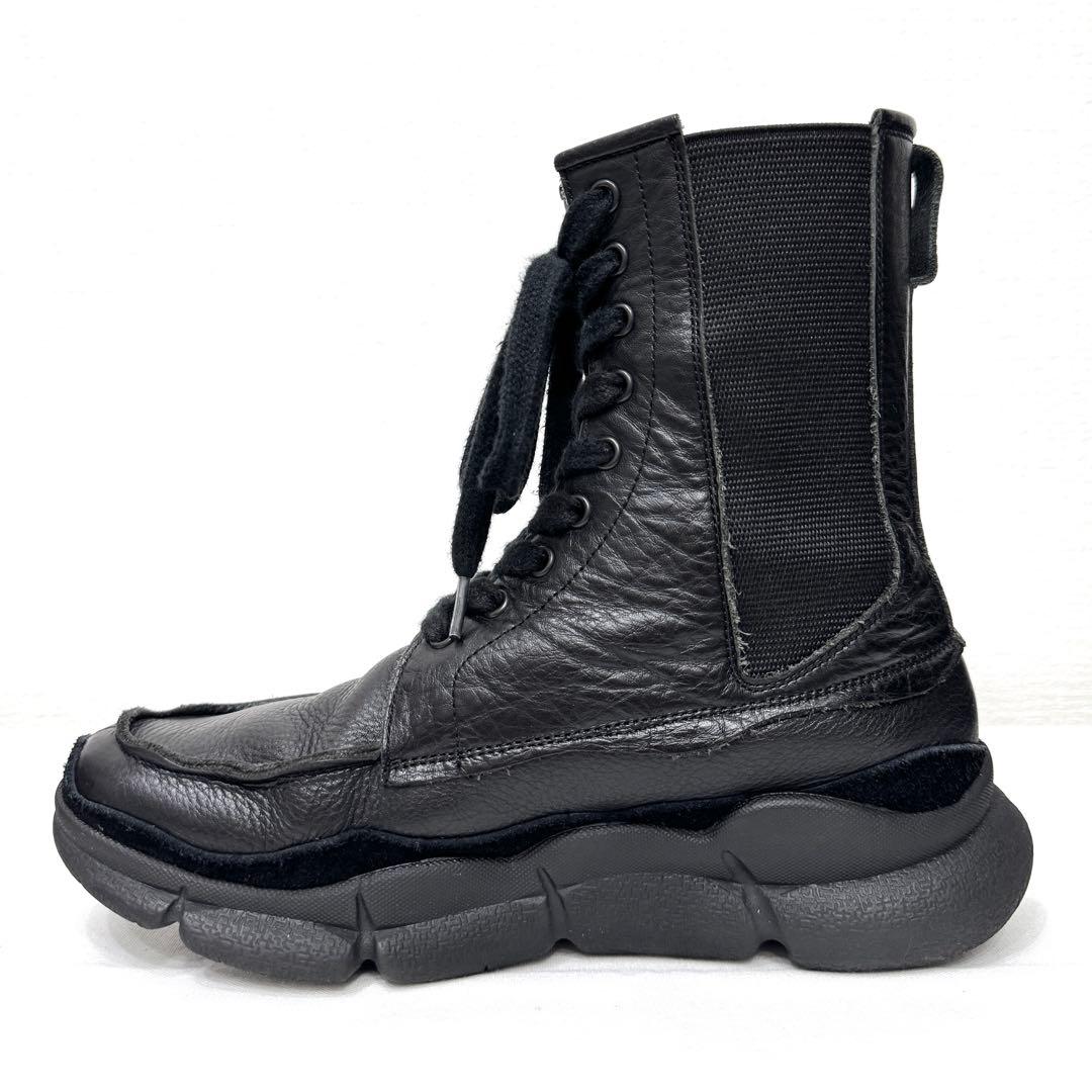 Y's ワイズ ヨウジヤマモト 22AW 本革 ソフトレザー サイドゴアブーツ