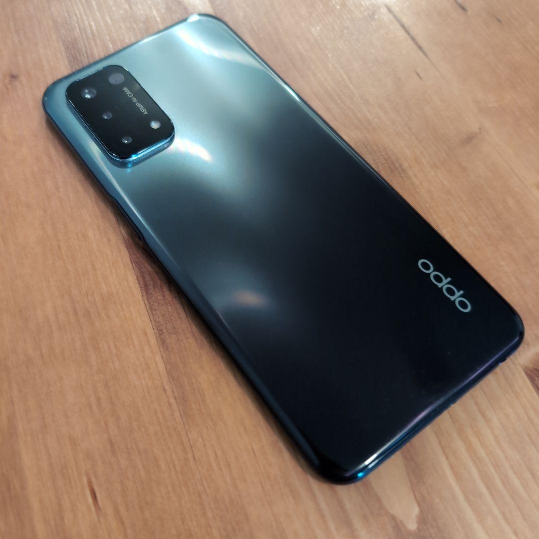 【中古】OPPO A54 5G シルバーブラック SIMフリー