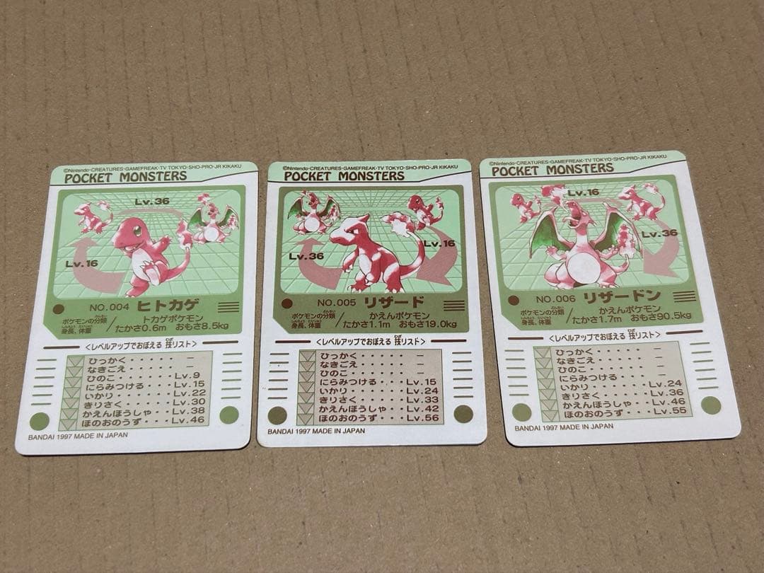 ヒトカゲ リザード リザードン シールダス