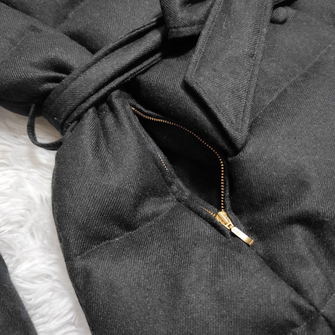 SHIPS シップス最高級シルクカシミヤ生地ダウンコート　38 M