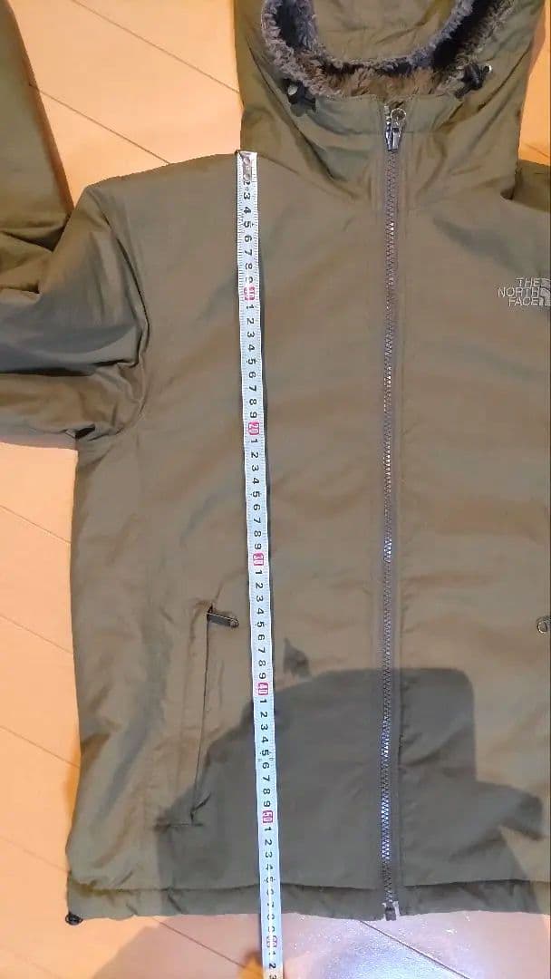 THE NORTH FACE オリーブグリーン コンパクトノマドジャケット