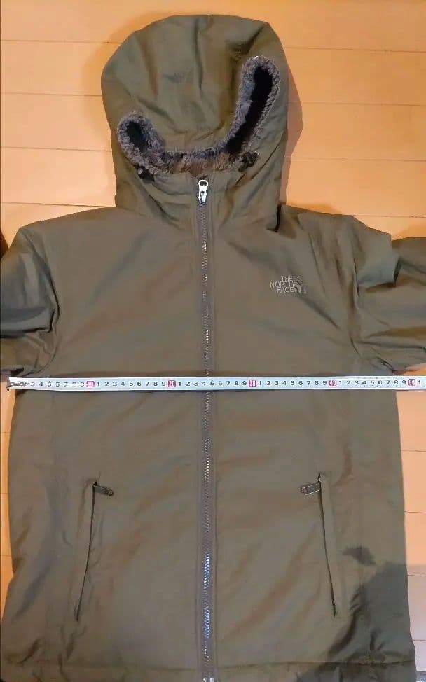 THE NORTH FACE オリーブグリーン コンパクトノマドジャケット