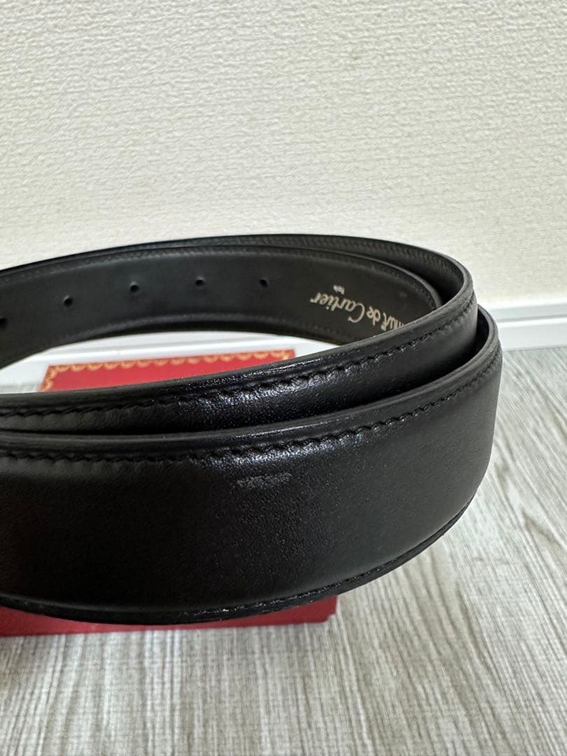 ブ*ジ様 正規品 must de Cartier ベルト レザー 全長126cm