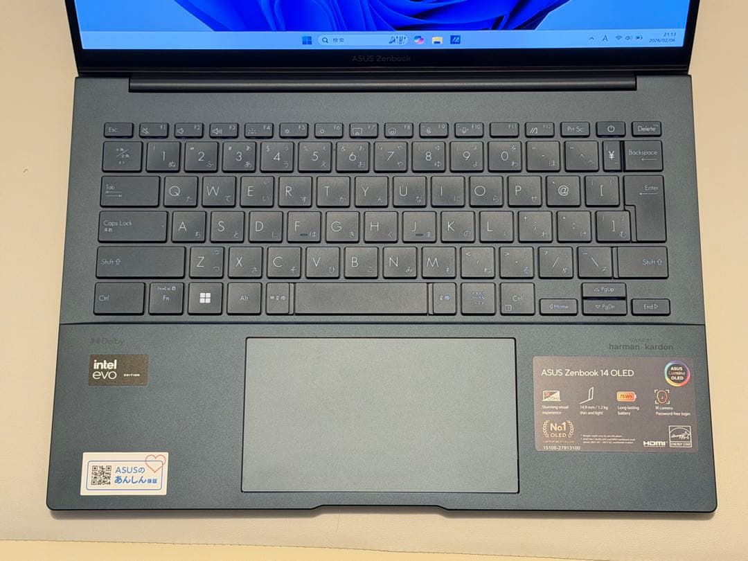 ☆超美品☆Zenbook14 OLED UX3405M Ultra 7 155H