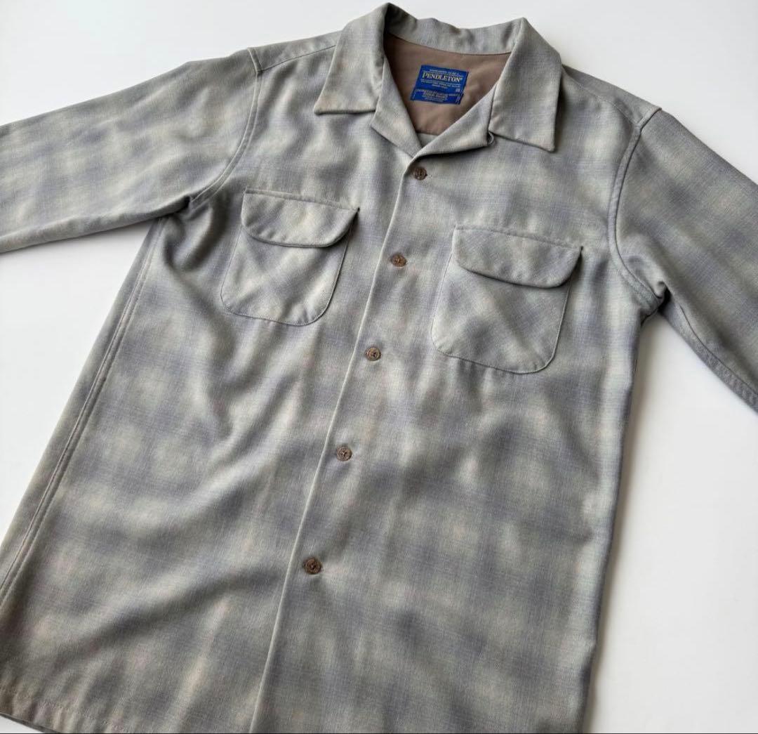 PENDLETON ペンドルトン オープンカラーシャツ 長袖 オンブレ