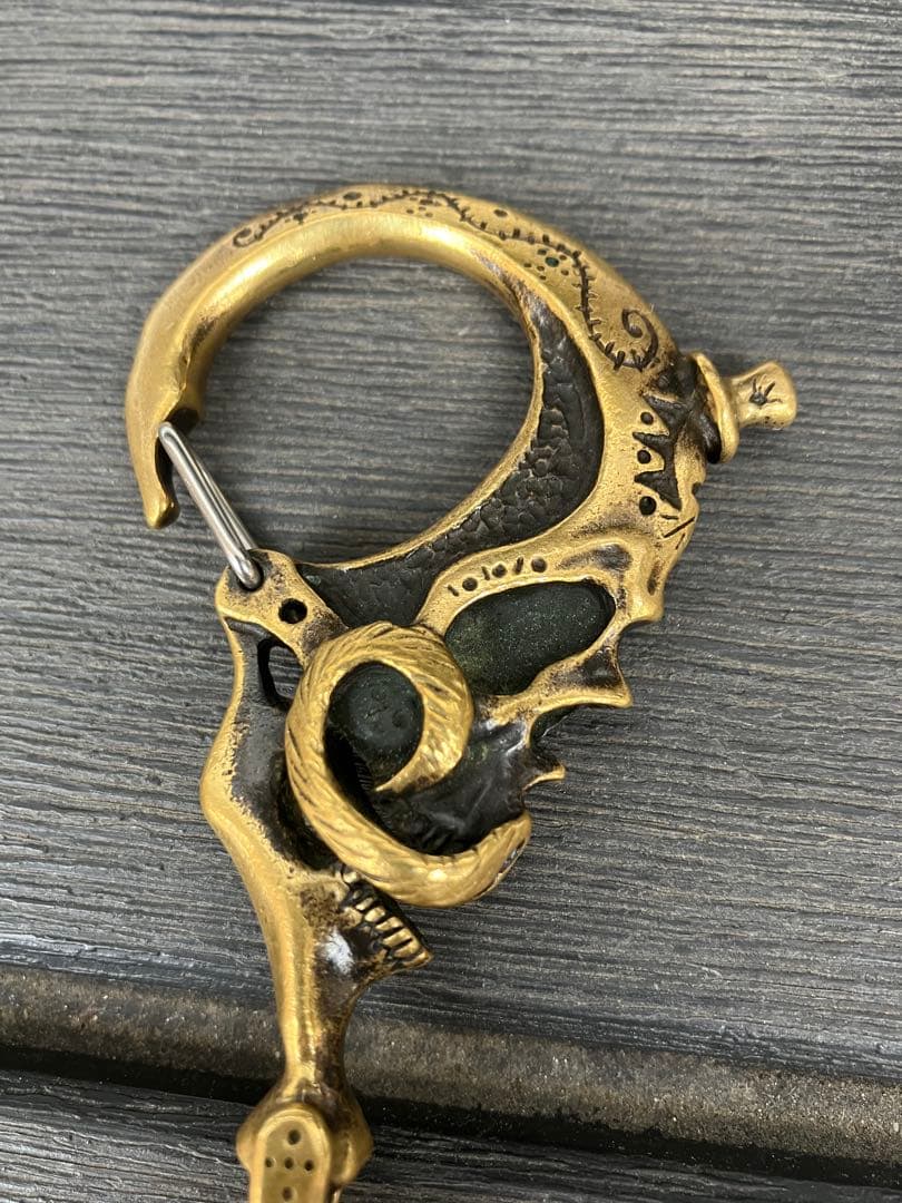 galcia ウォレットチェーン 真鍮製 BRASS 55cm