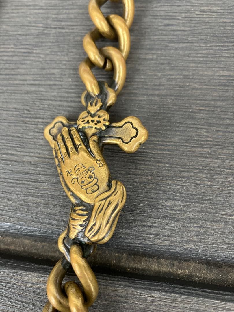 galcia ウォレットチェーン 真鍮製 BRASS 55cm