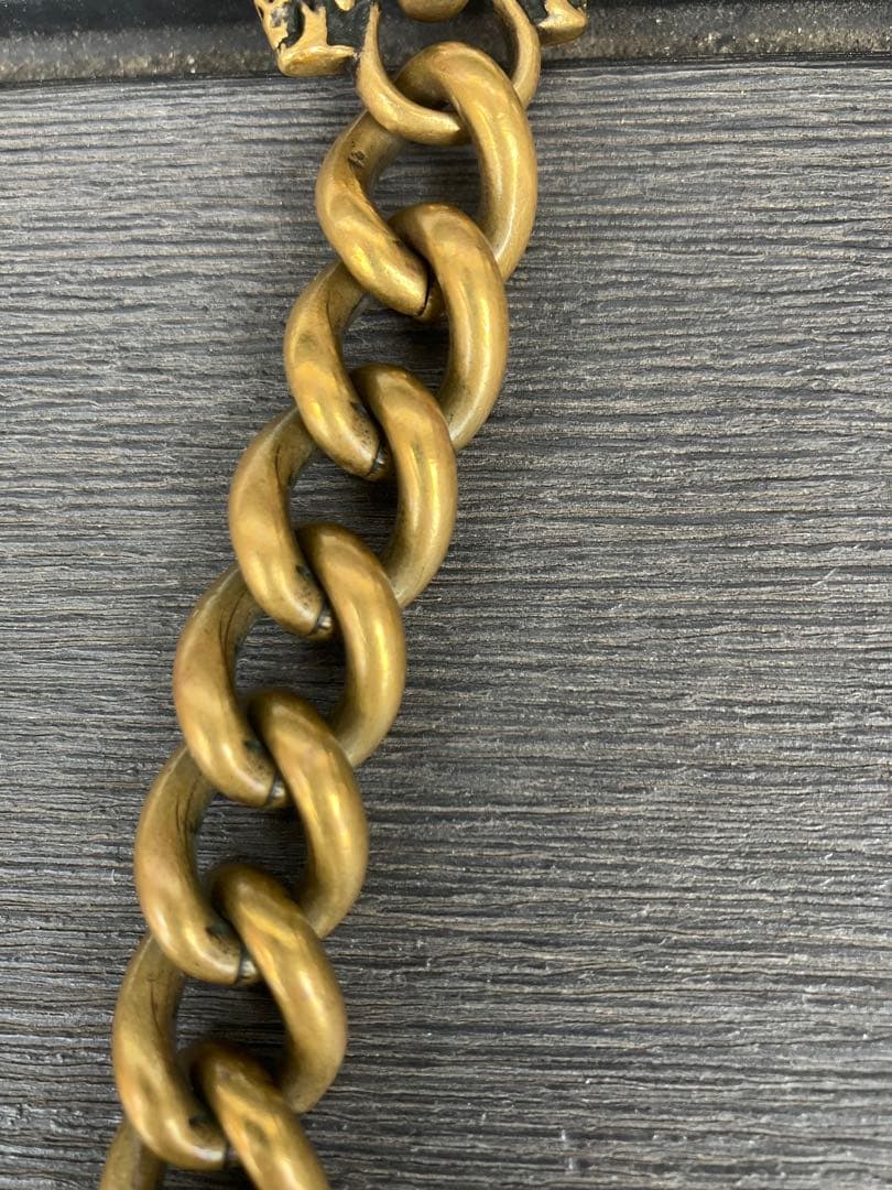 galcia ウォレットチェーン 真鍮製 BRASS 55cm