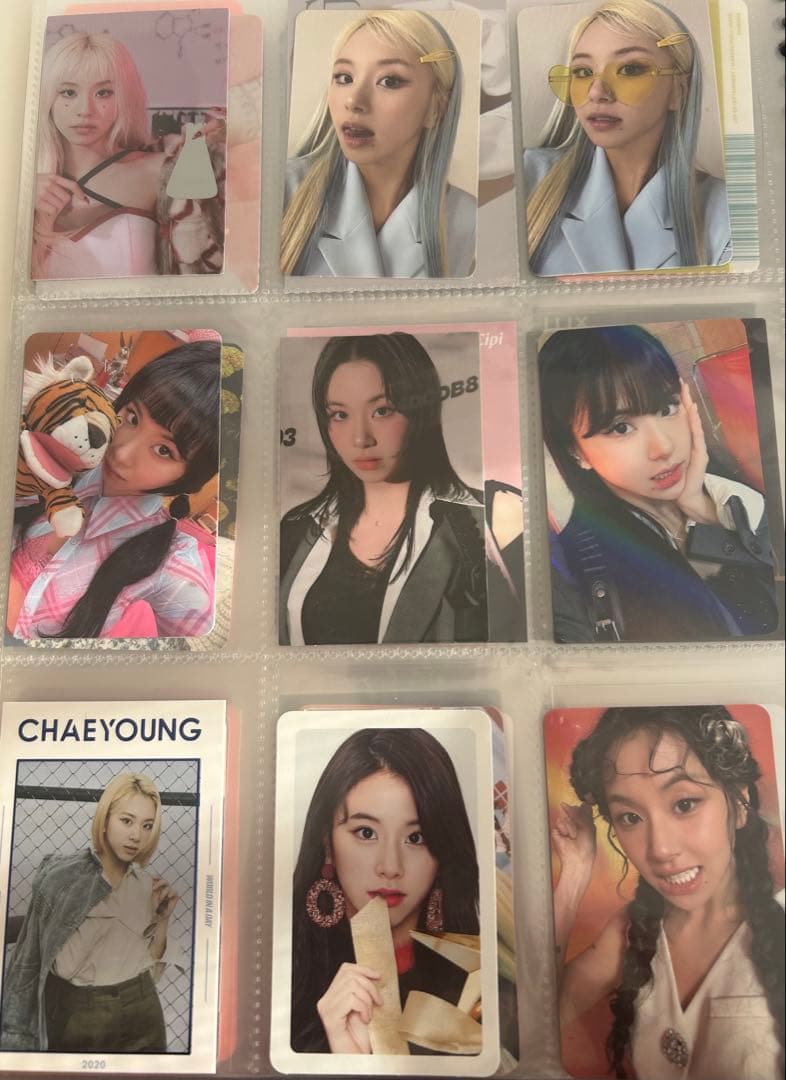 TWICE チェヨン トレカ セット