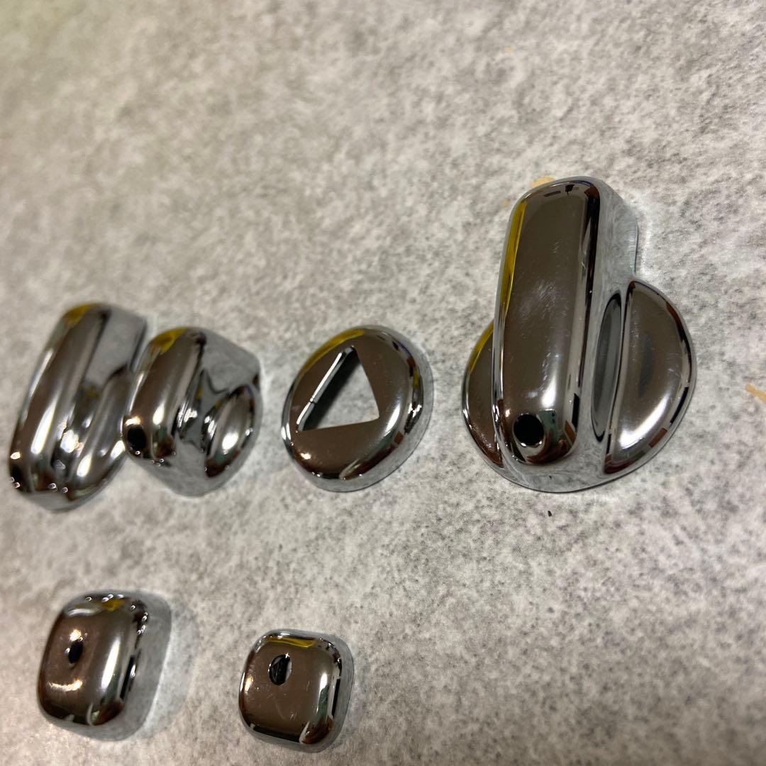 L700Sミラジーノエアコンスイッチメッキカバー