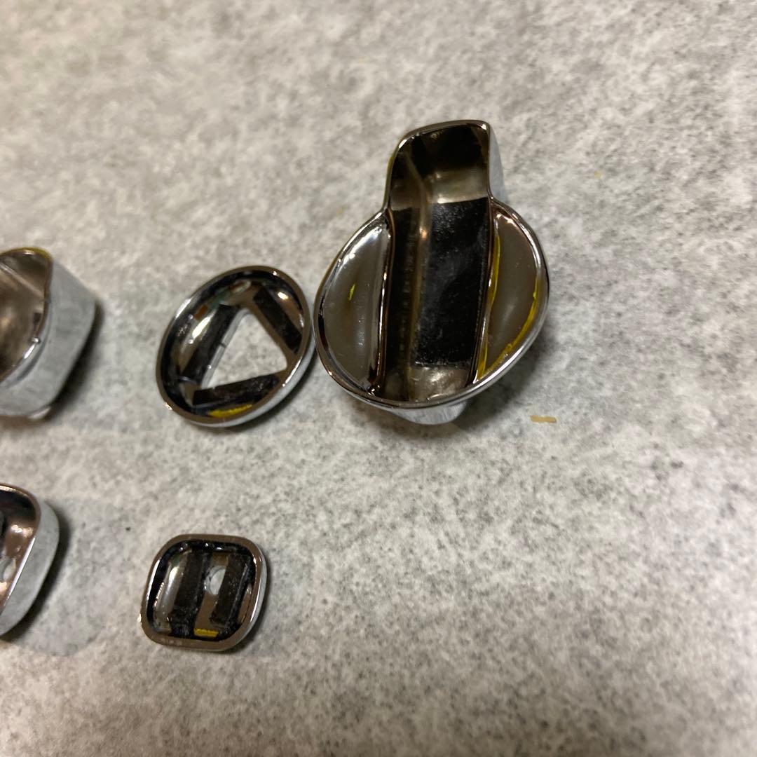 L700Sミラジーノエアコンスイッチメッキカバー