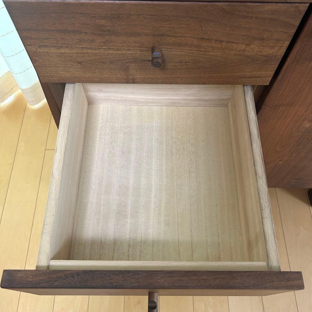 天然木 マルヨシ民芸家具 DEEP 片開きシェルフキャビネット 壁面収納①