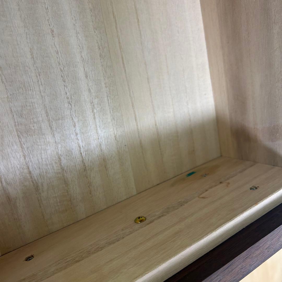 天然木 マルヨシ民芸家具 DEEP 片開きシェルフキャビネット 壁面収納①