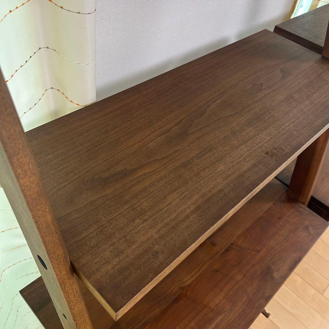 天然木 マルヨシ民芸家具 DEEP 片開きシェルフキャビネット 壁面収納①