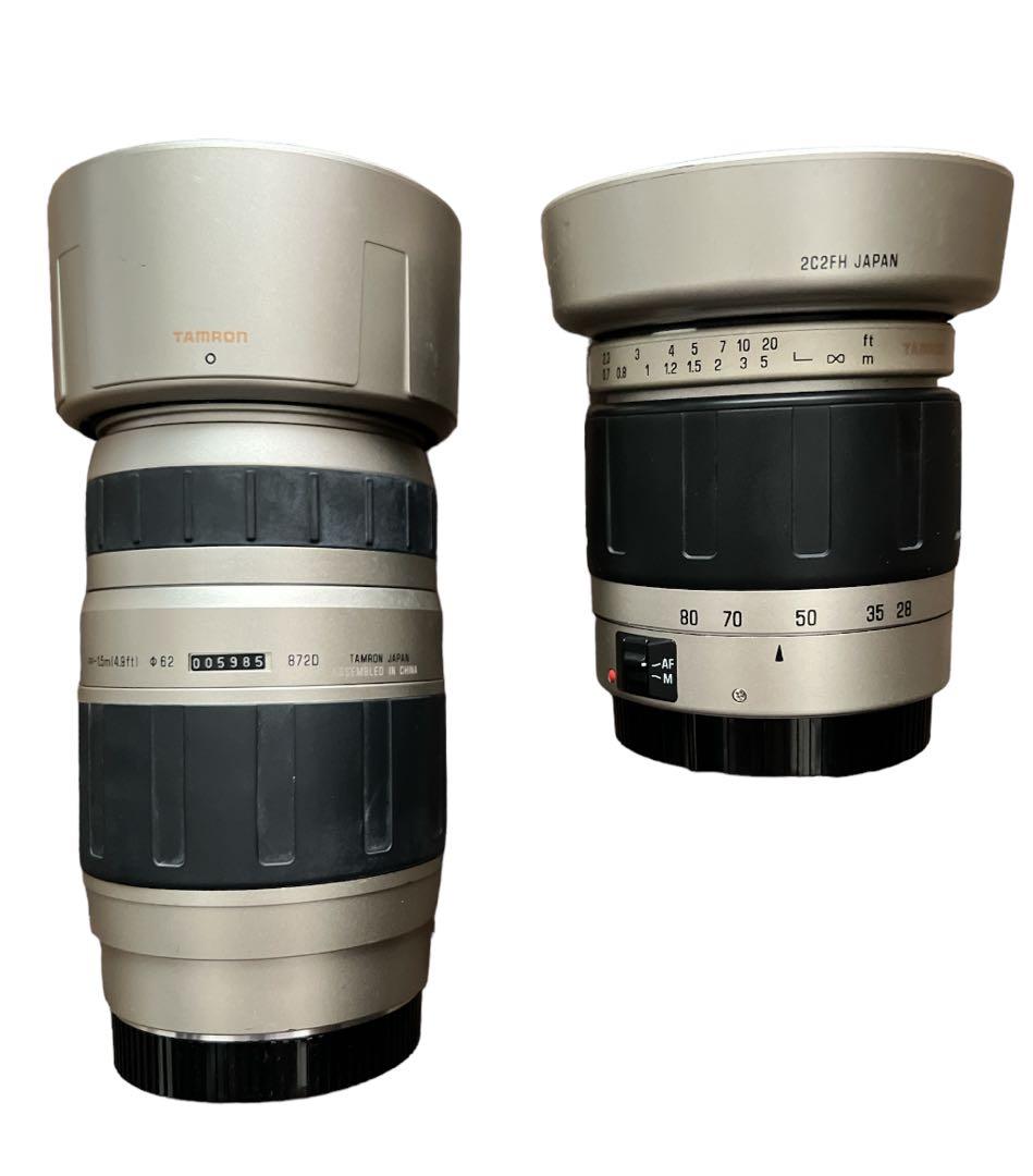 フィルム一眼レフ&レンズ×2 Canon/TAMRON