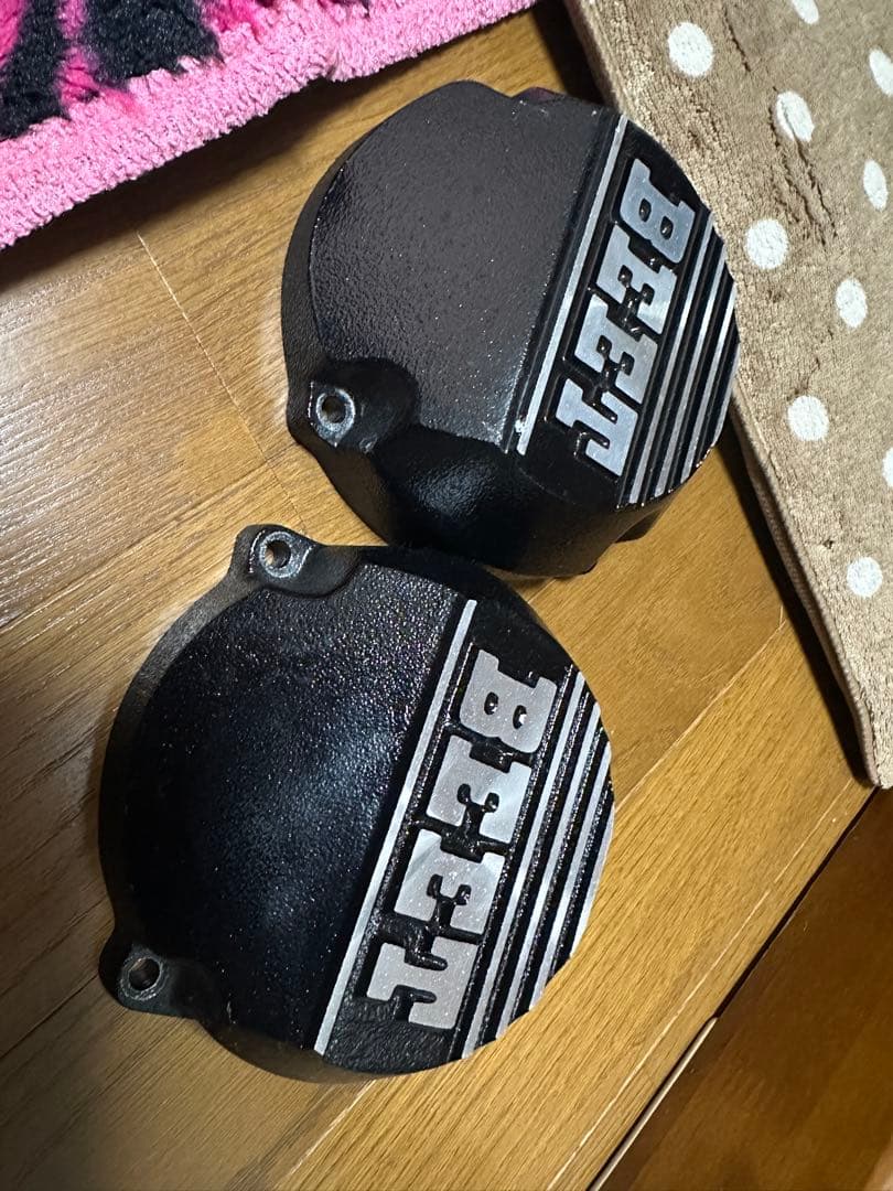 xjr400 BEET ポイントカバー ブラック　2個セット