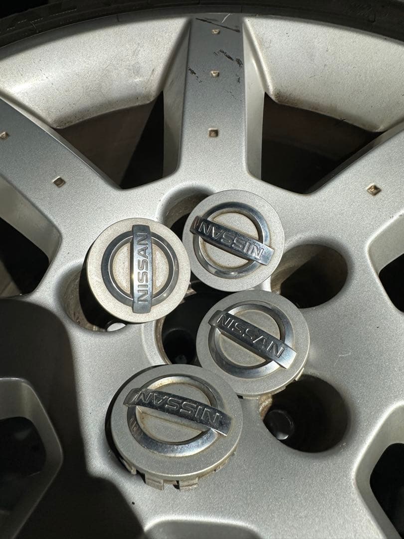 フェアレディZ　Z33　日産純正17インチアルミホイール4本ドリフト引き取り限定