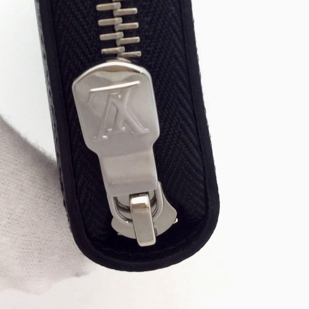 ルイヴィトン タイガ メンズ 黒 長財布 ジッピーオーガナイザーNM 新型