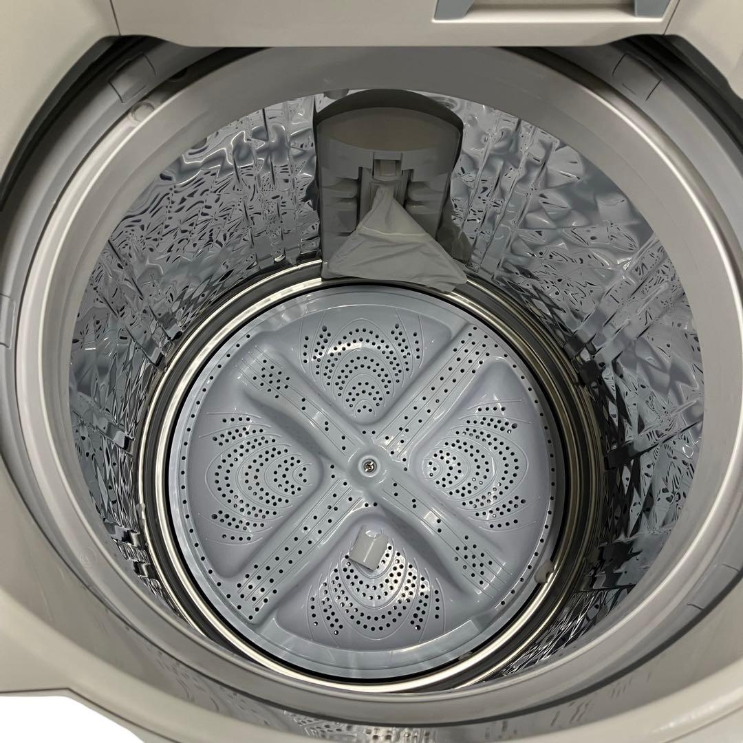 【極美品/24年製】シャープ 洗濯乾燥機 8kg ES-TX8K 穴なし槽