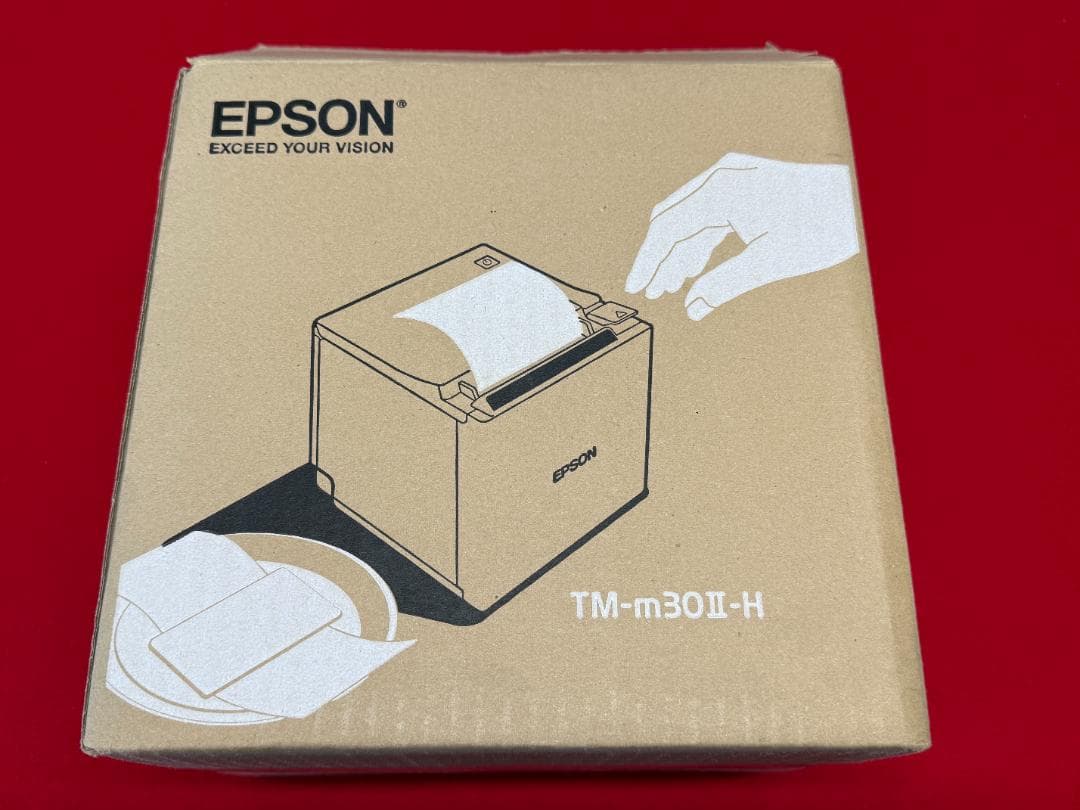 使用極少 EPSON TM-m30Ⅱ-H ブラック レシートプリンター ⑮