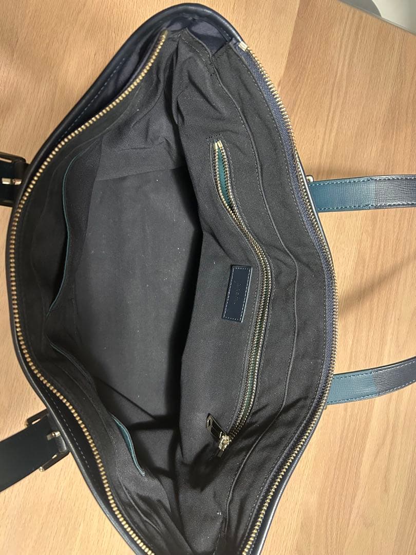 ポールスミス　ネイビー トートバッグ ナイロン製