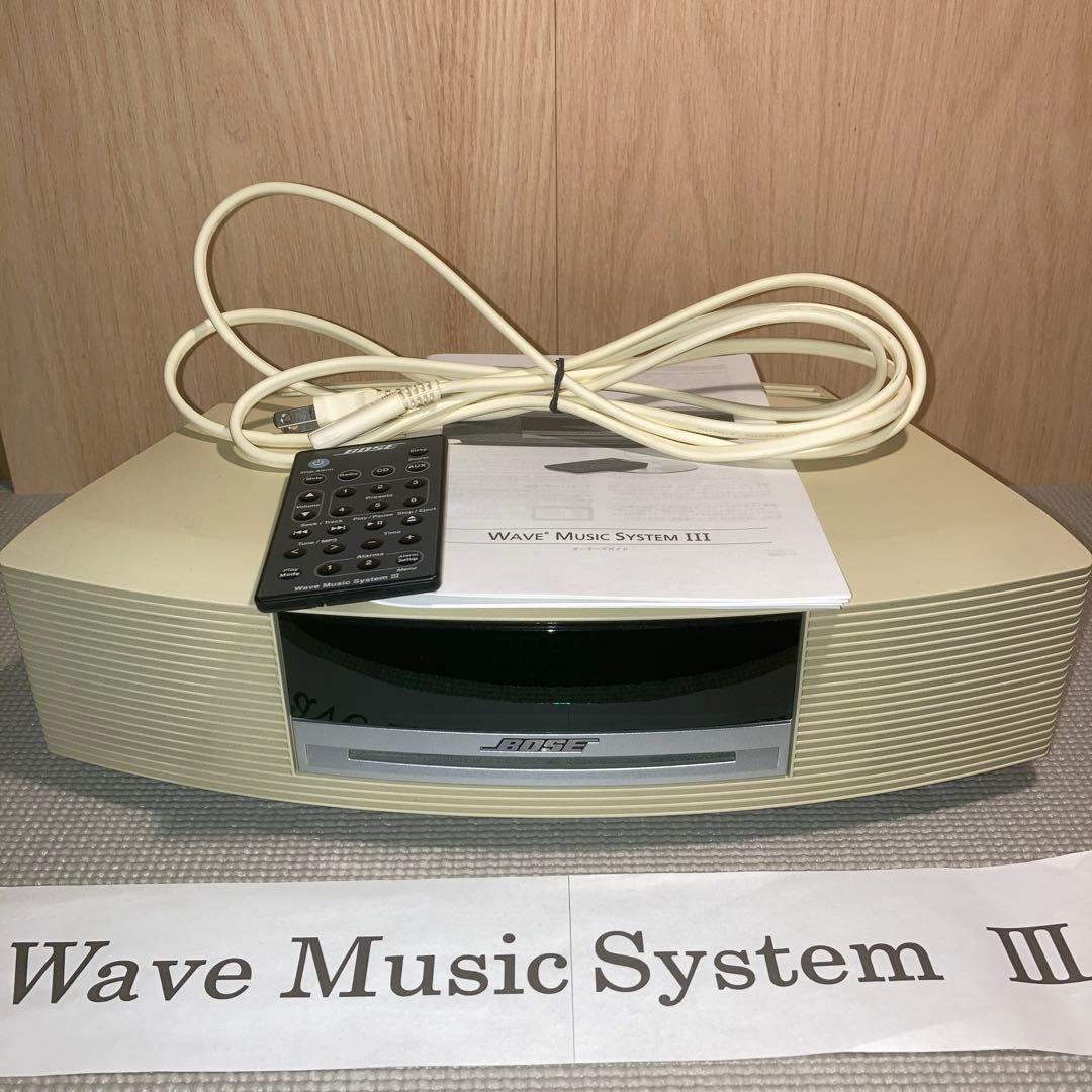 完動&メンテ品　Bose wave music system Ⅲ