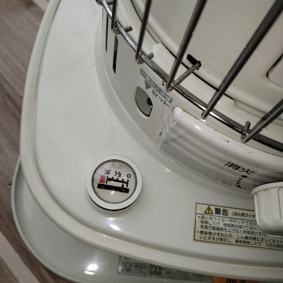 18畳〜23畳　強力暖房　CORONA　対流型石油ストーブ遠赤外線炎筒　ホワイト