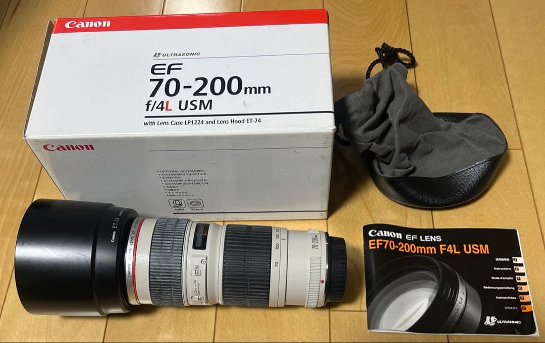 レンズ(ズーム) CANON EF 70-200mm f/4L USM