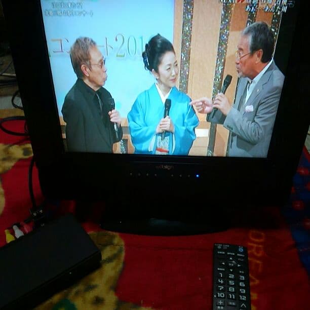 地レジテレビ　15インチ　　by d:sign社製品