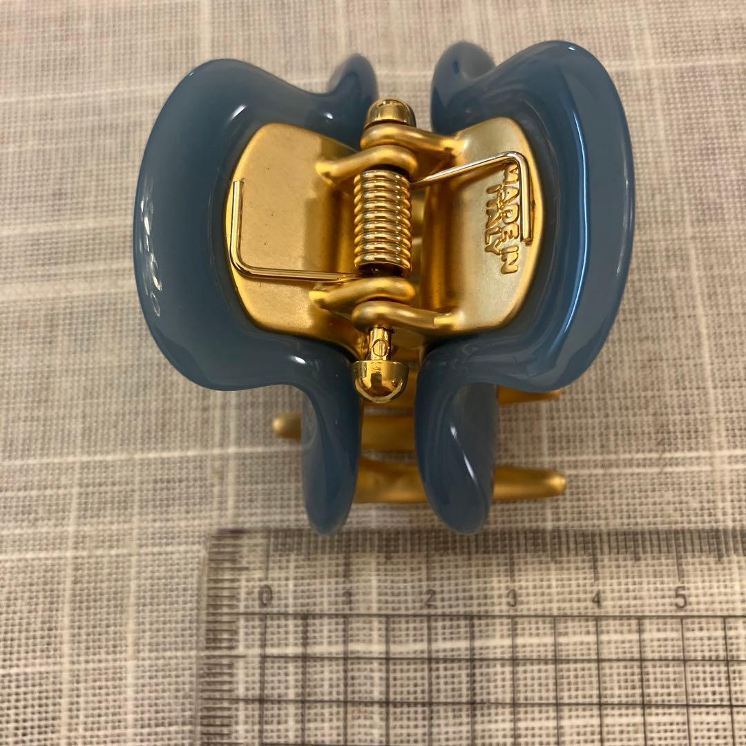 アレクサンドルズアリ(ALEXANDRE ZOUARI) ブルー　ヘアクリップ