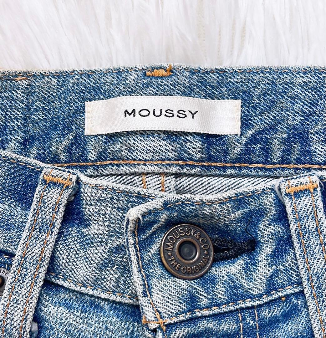 MOUSSY♡MVS FLARE フレア ブーツカットデニム25インチ