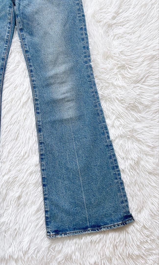 MOUSSY♡MVS FLARE フレア ブーツカットデニム25インチ