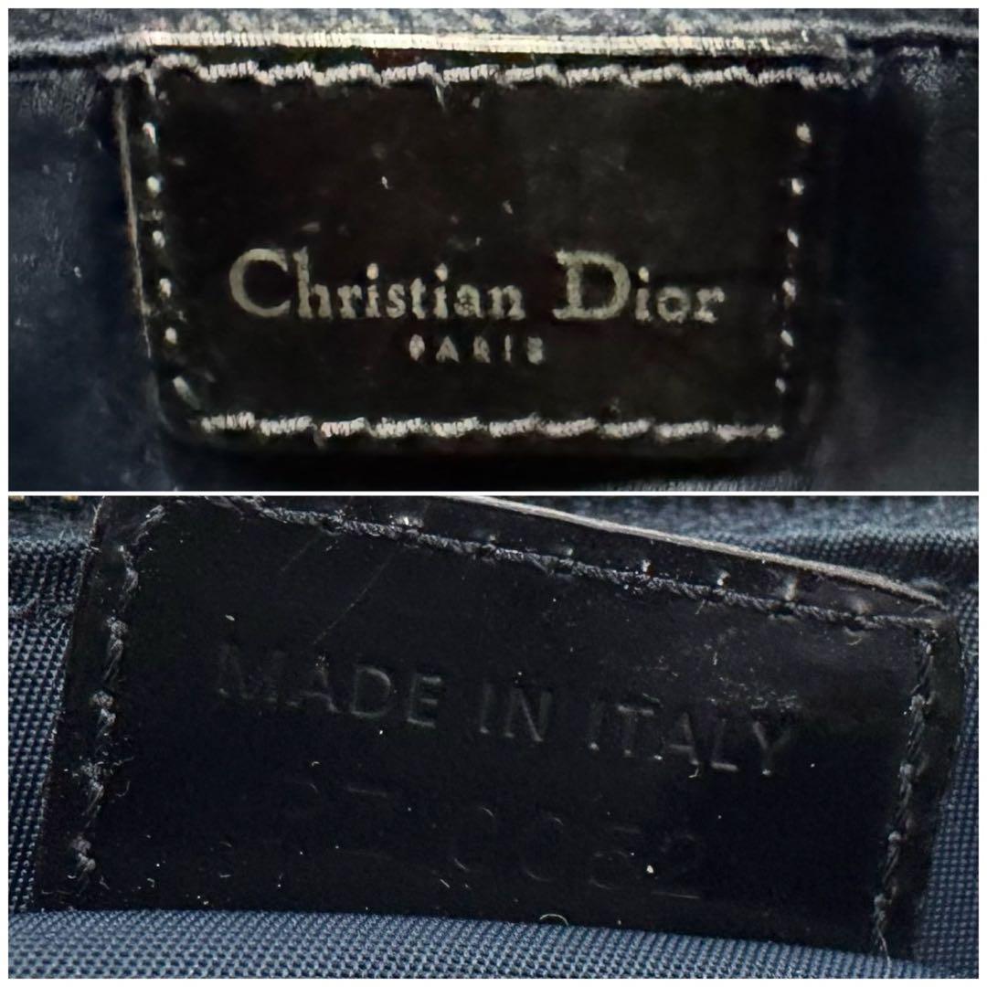 Christian Dior トロッター オブリーク ハンドバッグ ミニボストン