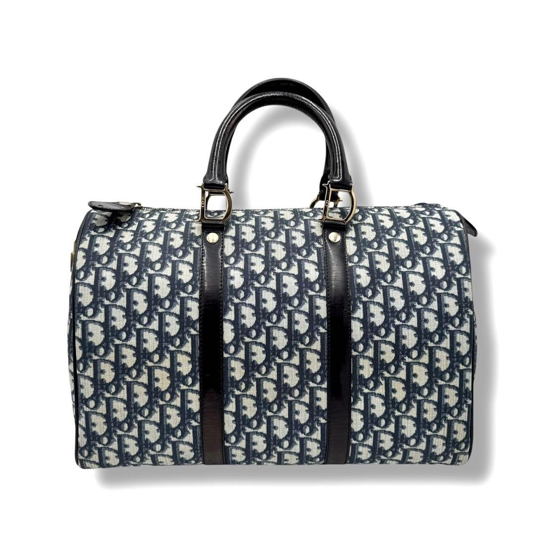 Christian Dior トロッター オブリーク ハンドバッグ ミニボストン