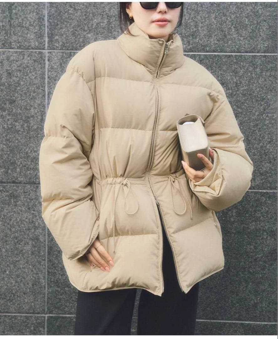 新品・未開封Plage HAKUU ハクウ別注ダウンジャケット　ベージュ　38